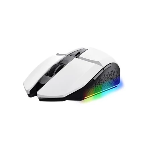 Egér, vezeték nélküli, optikai, gaming, LED, TRUST 