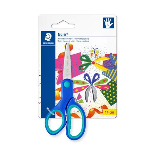 Olló, iskolai, 14 cm, balkezes, STAEDTLER 