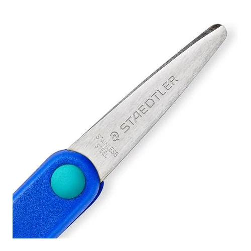Olló, iskolai, 14 cm, balkezes, STAEDTLER 