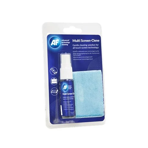 Tisztítófolyadék, érintőkijelzőhöz, mikroszálas kendővel, 25 ml, AF 