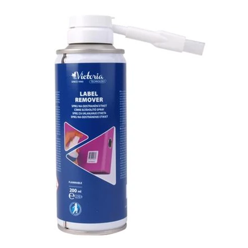 Etikett és címke eltávolító spray, 200 ml, VICTORIA TECHNOLOGY