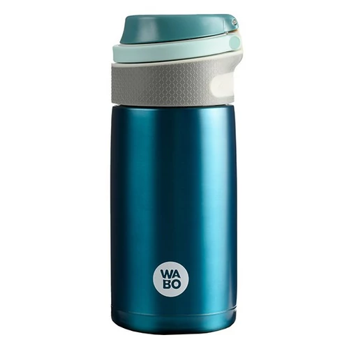 Termosz, rozsdamentes acél, 350 ml, WABO, kék