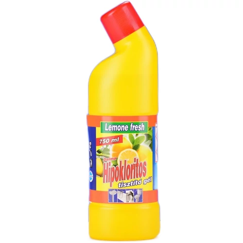 Antibakteriális gél, 0,75 l, lemon fresh