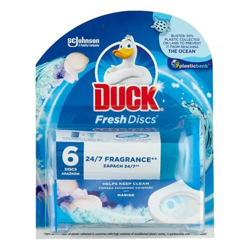 WC öbíltő korong zselés 36 ml Fresh Discs Duck® Marine