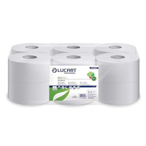 Toalettpapír, 2 rétegű, 120 m, 19cm átmérő, LUCART, 