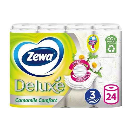 Toalettpapír, 3 rétegű, kistekercses, 24 tekercs, ZEWA 