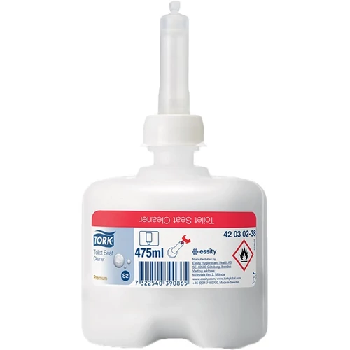 Toalettülőke tisztító, 475 ml, S2 rendszer, TORK