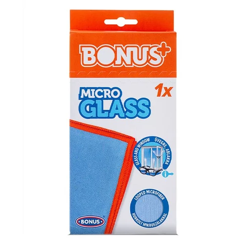 Ablaktörlő kendő, mikroszálas BONUS 