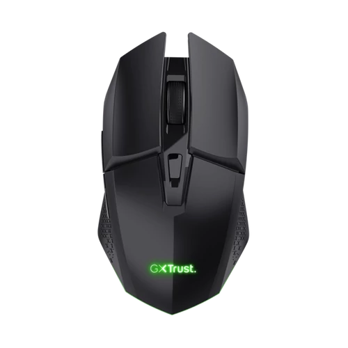 Trust Egér Gamer Vezeték nélküli - GXT110 Felox (Optikai érzékelő; 800-4800DPI; 6 gomb; LED; Akkumulátor; fekete)