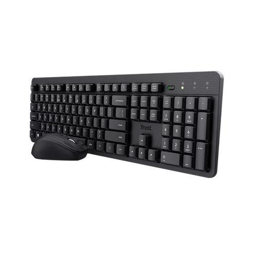 Trust Ody II Silent Wireless Keyboard & Mouse Set Black HU