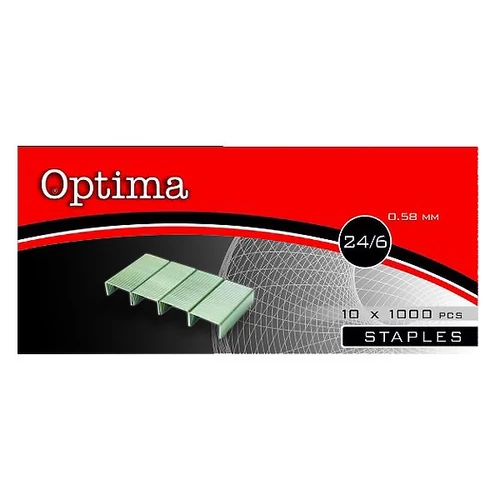 Tűzőkapocs OPTIMA 24/6 1000db/dob