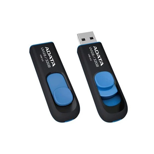 ADATA 32GB USB3.2 Fekete-Kék (AUV128-32G-RBE) pendrive