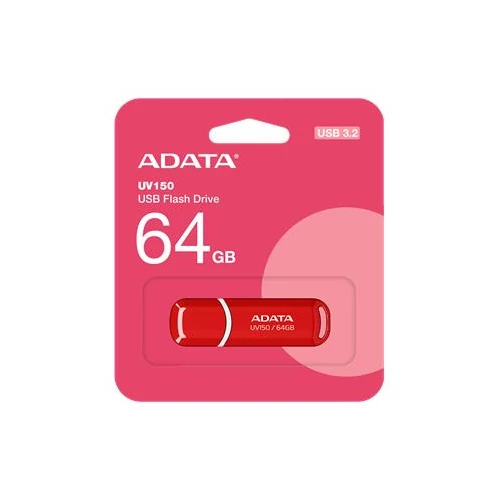 ADATA 64GB USB3.2 Piros (AUV150-64G-RRD) pendrive