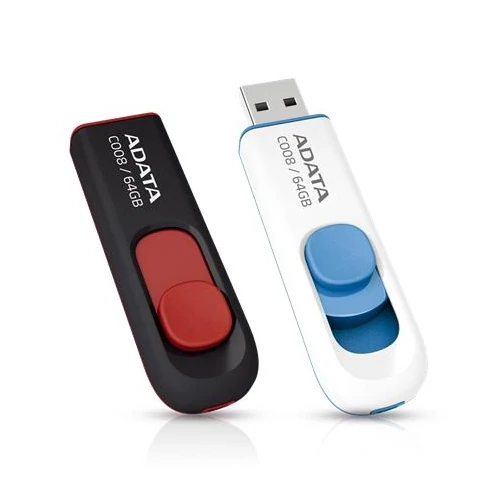 ADATA 64GB pendrive C008 White