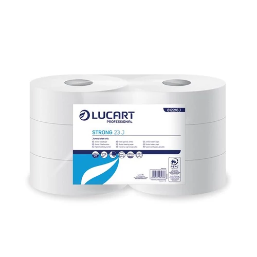 Toalettpapír, 2 rétegű, 185 m, 23cm átmérő, LUCART, 