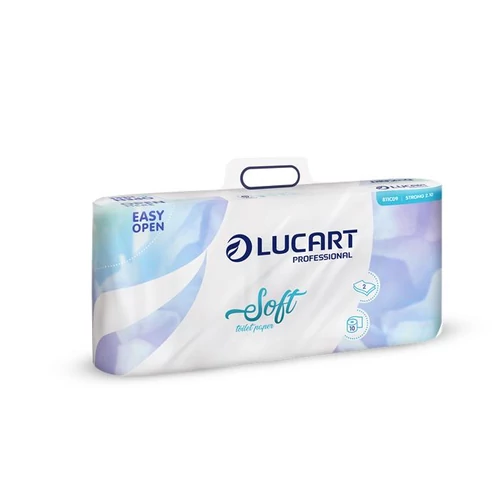 LUCART Strong 2.10 2 rétegű cellulóz 108 lap/tekercs 10 tekercs/csomag toalettpapír