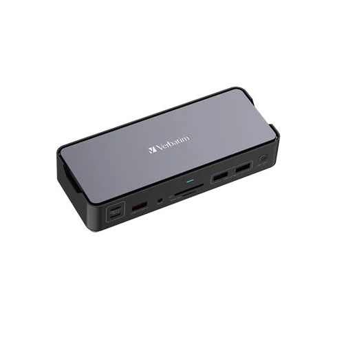 Dokkoló, 15 port, USB-C host, VERBATIM 