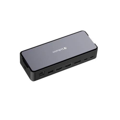 Dokkoló, 15 port, USB-C host, 256GB SSD meghajtóval, VERBATIM 