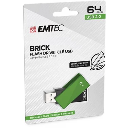 Pendrive, 64GB, USB 2.0, EMTEC 