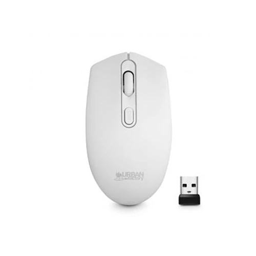 Egér, vezeték nélküli, optikai, közepes méret, USB, URBAN FACTORY 