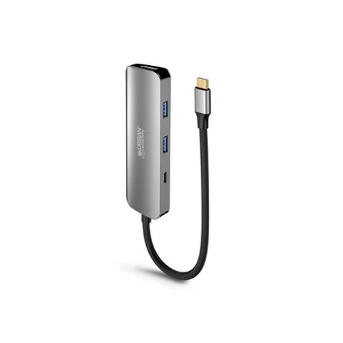 USB elosztó-HUB, USB-C/USB 3.0/HDMI, URBAN FACTORY