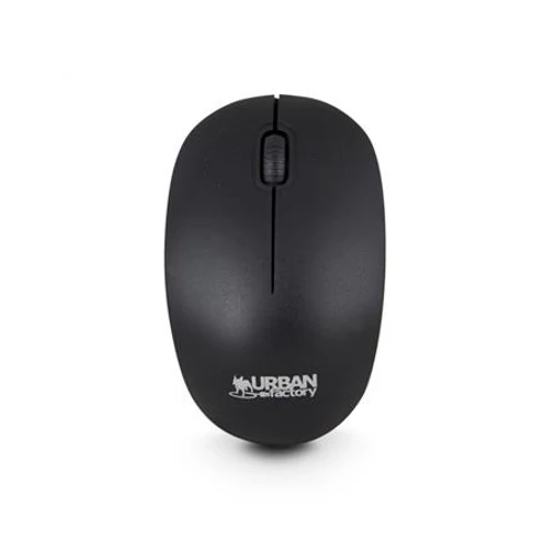 Egér, vezeték nélküli, optikai, kisméret, USB, URBAN FACTORY 
