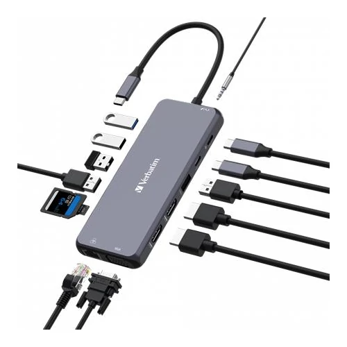 Verbatim 32154 USB-C Pro Multiport CMH-14 14in1 HUB