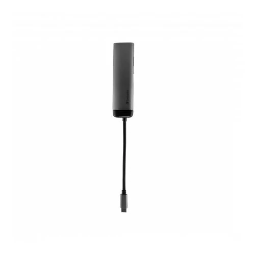 USB elosztó-HUB, USB-C/USB 3.0/HDMI, VERBATIM