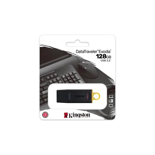 Kingston 128GB USB3.2 DataTraveler Exodia (DTX/128GB) pendrive