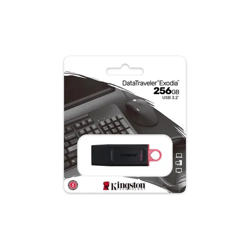 Kingston 256GB USB3.2 DataTraveler Exodia (DTX/256GB) pendrive