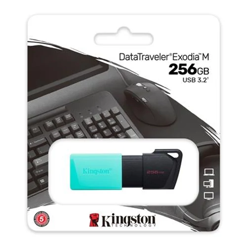 Kingston 256GB USB3.2 DataTraveler Exodia M (DTXM/256GB) pendrive