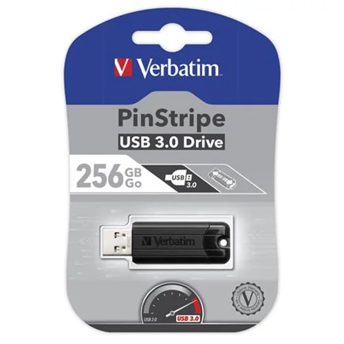 Pendrive, 256GB, USB 3.2, VERBATIM 