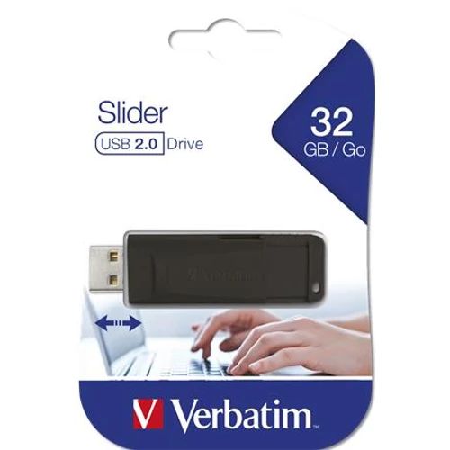 Pendrive, 32GB, USB 2.0, VERBATIM 