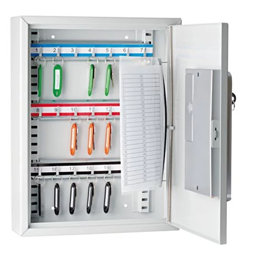 Zárható kulcsszerkrény elektronikus zárral, 21 db-os WEDO