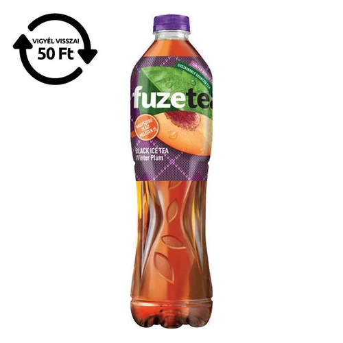 Üdítőital, szénsavmentes, 1,5 l, FUZETEA, szilva-szegfűszeg