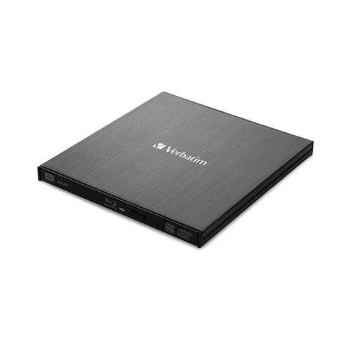 Blu-ray író, (külső meghajtó), 4K Ultra HD, USB 3.1 GEN 1 USB-C, VERBATIM 