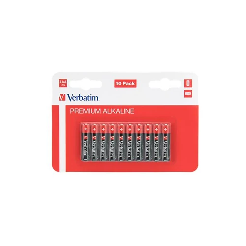 Elem, AAA, alkáli, 10 db, VERBATIM 