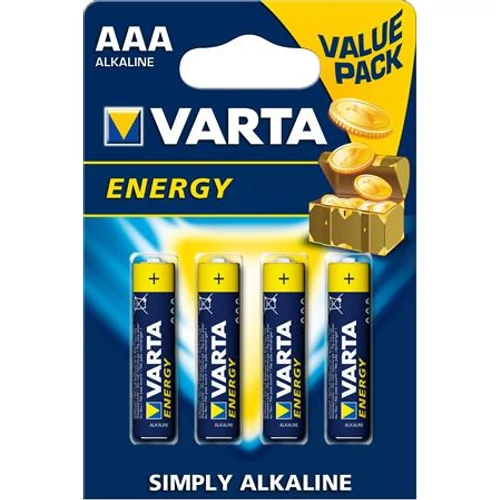 Elem, AAA mikro, 4 db, VARTA 