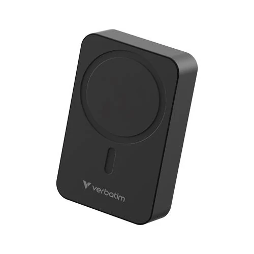 Power bank, mágneses (vezeték nélküli), 20.000mAh, VERBATIM 