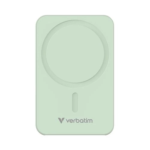 Power bank, mágneses (vezeték nélküli), 20.000mAh, VERBATIM 
