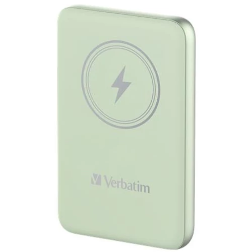 Power bank, mágneses (vezeték nélküli), 10.000mAh, VERBATIM 