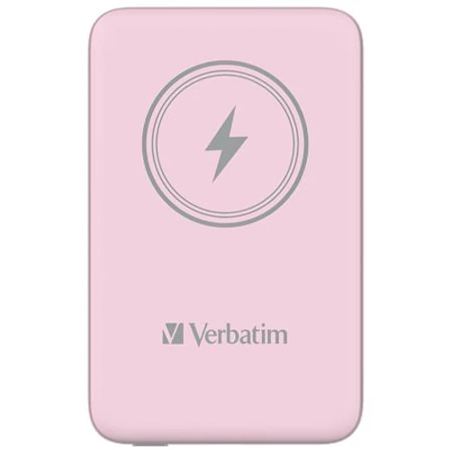 Power bank, mágneses (vezeték nélküli), 10.000mAh, VERBATIM 