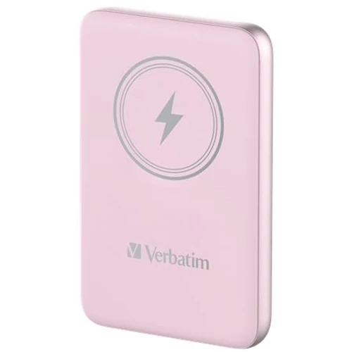 Power bank, mágneses (vezeték nélküli), 10.000mAh, VERBATIM 