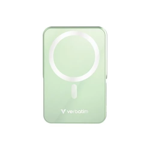 Power bank, mágneses (vezeték nélküli), 10.000mAh, VERBATIM 