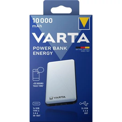 Varta Energy 10000mAh PowerBank White