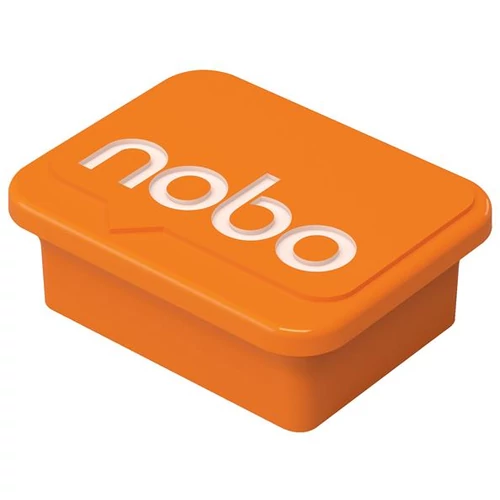 Mágnesek fehértáblához 4 db, NOBO narancs