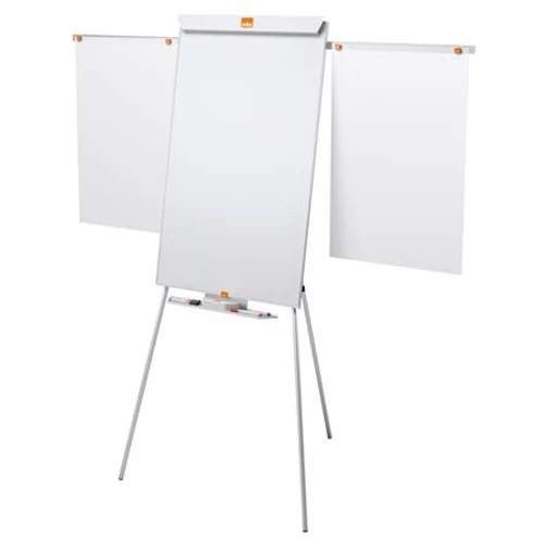 Flipchart tábla, mágneses felület, 2 db segédkarral, NOBO 