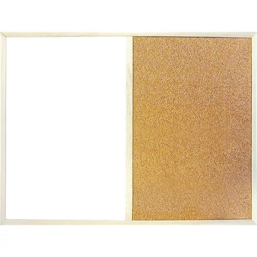 Kombitábla, 60x80 cm, fakeret, VICTORIA