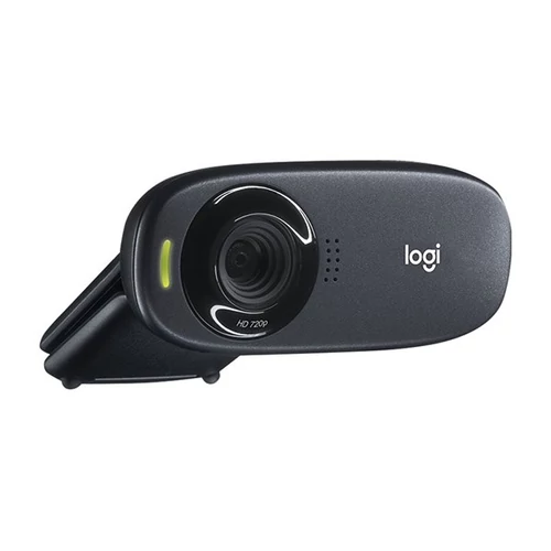 Logitech C310 720p mikrofonos fekete webkamera