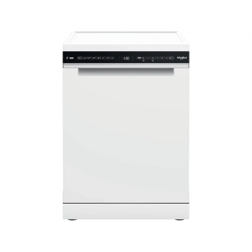 Whirlpool W7F HS51 fehér, programok száma: 8, szabadonálló, 15 terítékes mosogatógép